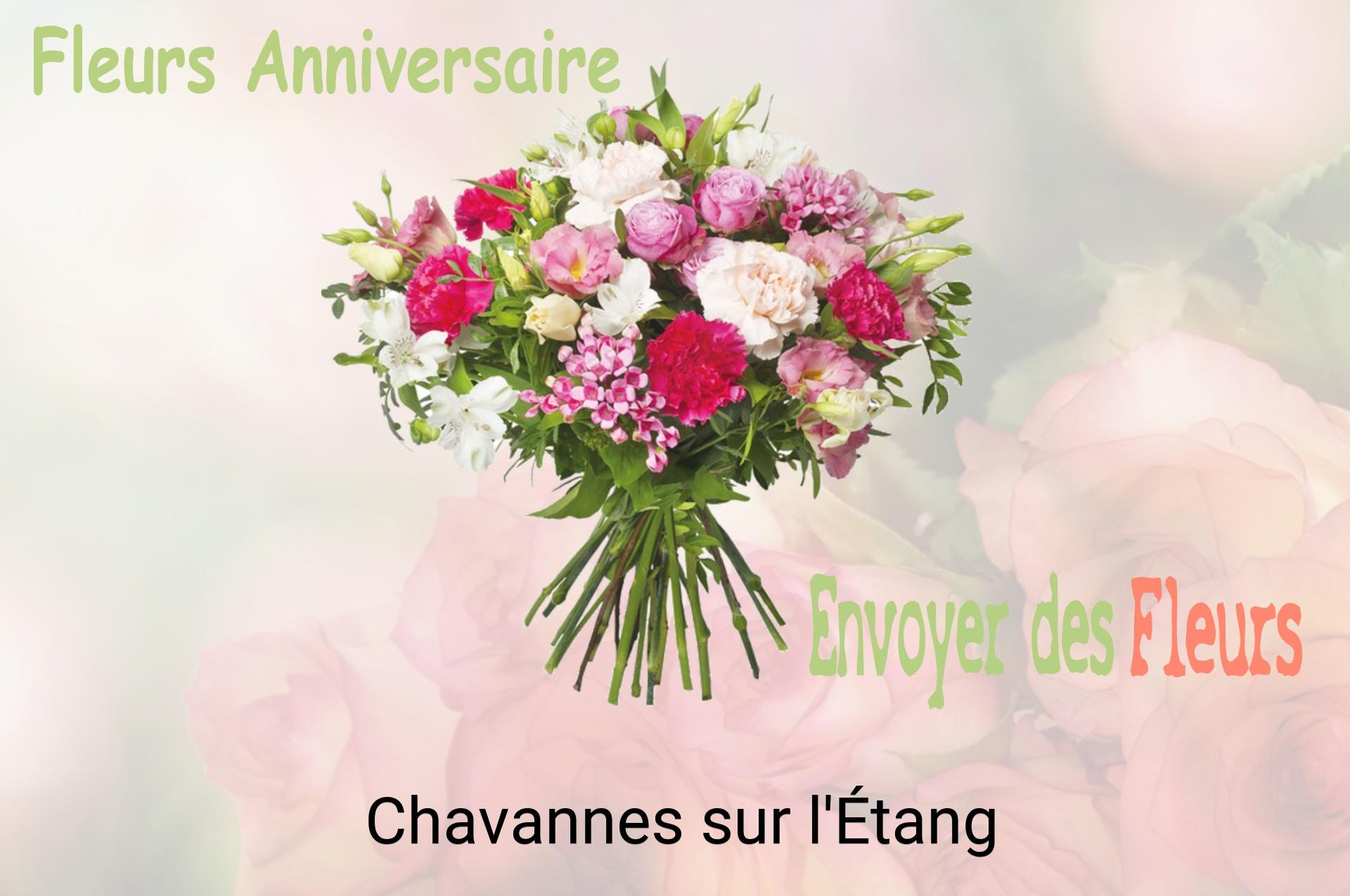 Bouquet de fleurs d’anniversaire livré à Chavannes-sur-l'Étang